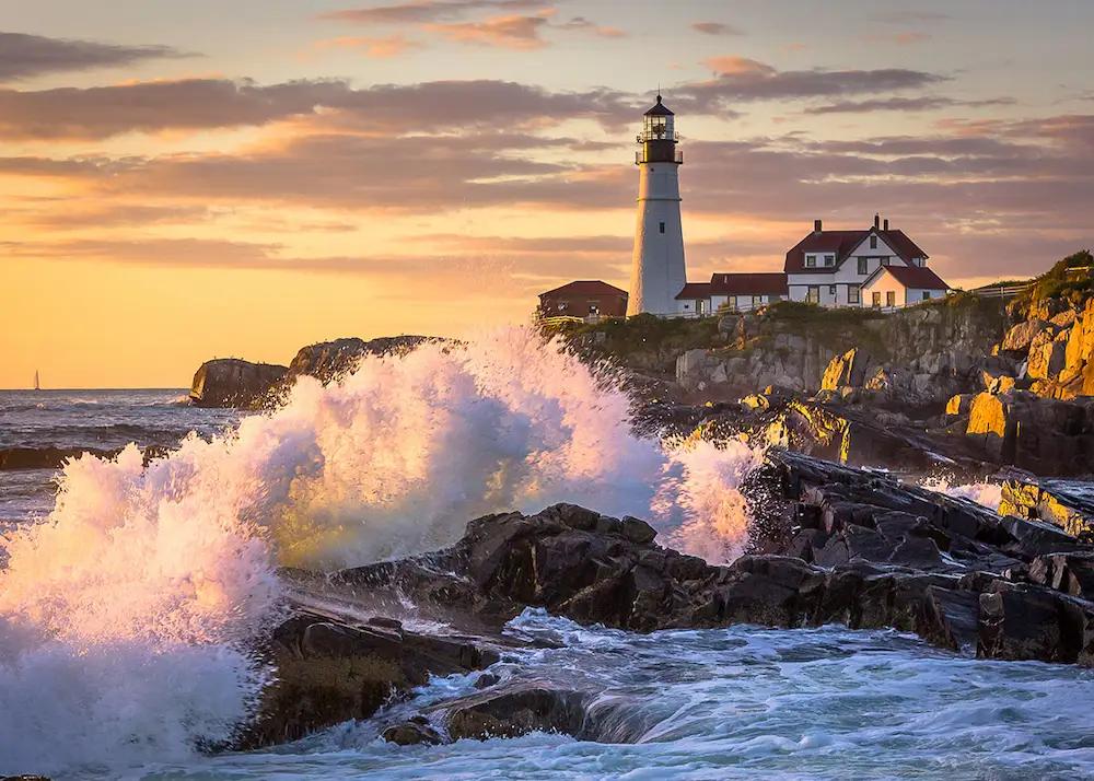 The Old Port and Portland Head Lighthouse