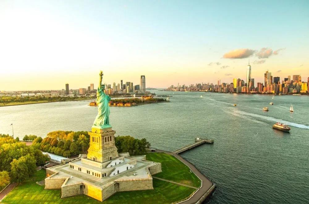 Statue of Liberty and Ellis Island