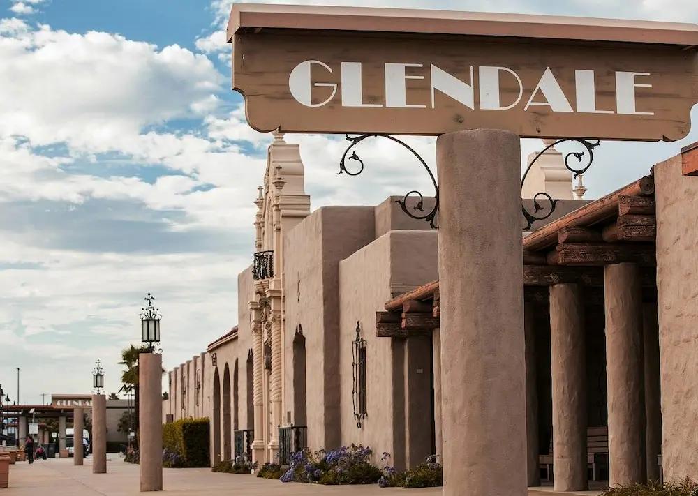 Glendale flag image SVL