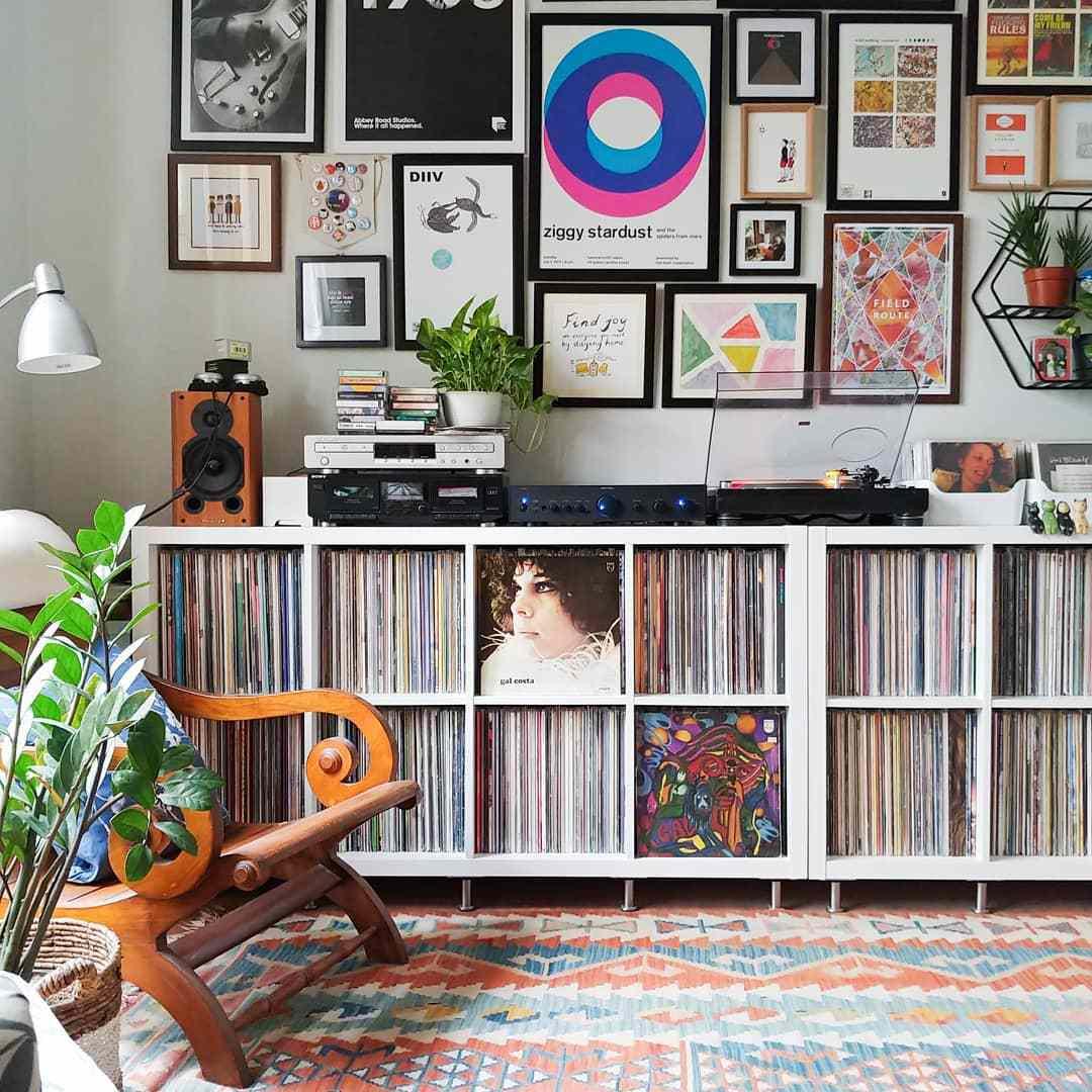 The collection of vinyl