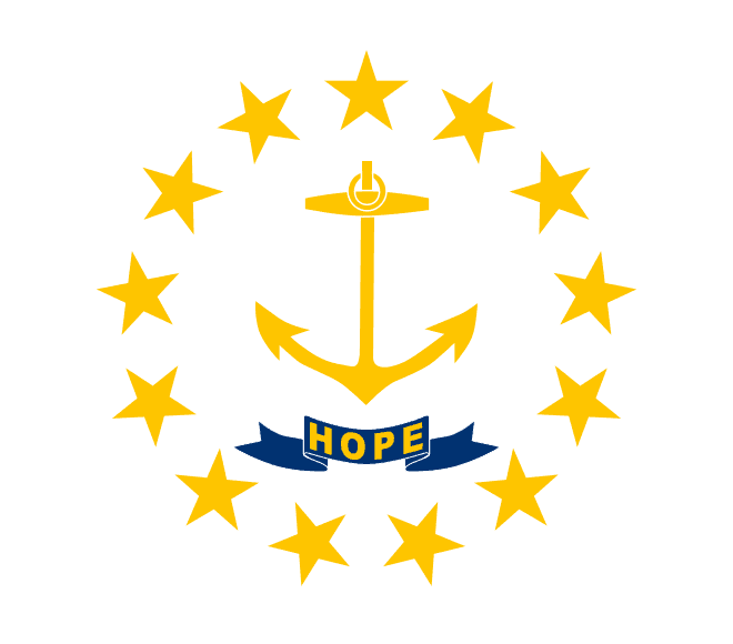 Rhode Island flag icon