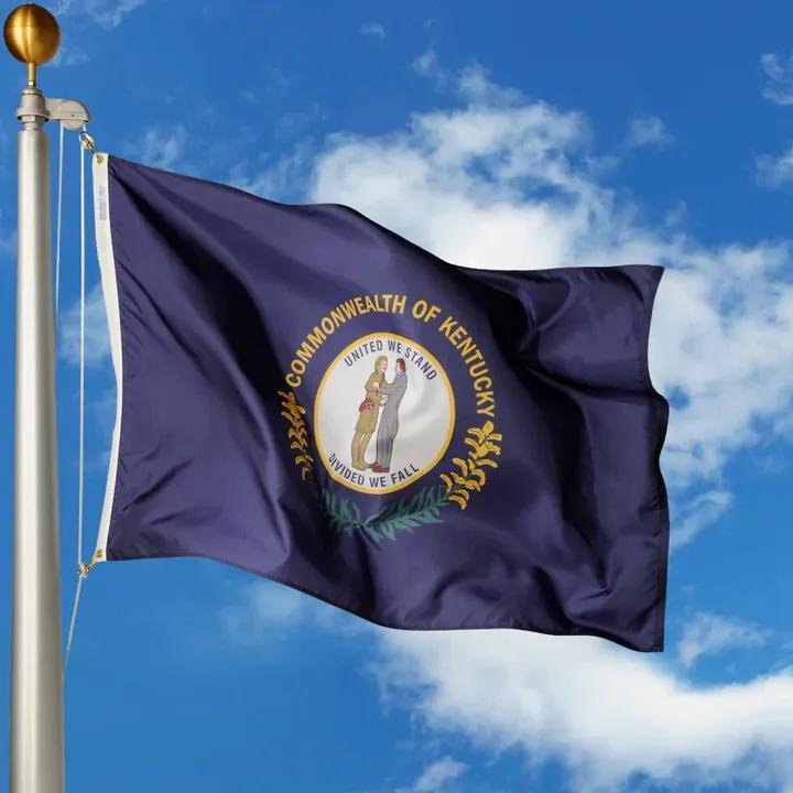 Kentucky flag image SVL