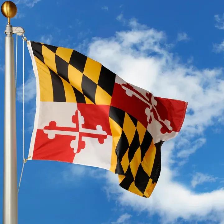 Maryland flag image SVL
