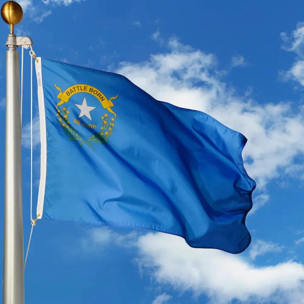 Nevada flag image SVL