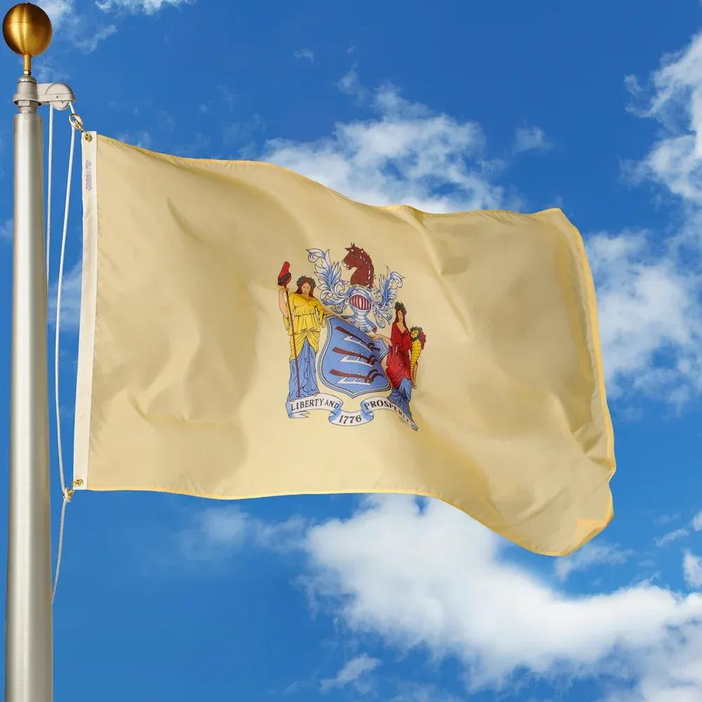 New Jersey flag image SVL