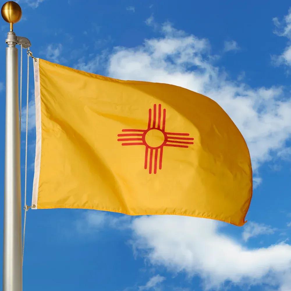 New Mexico flag image SVL