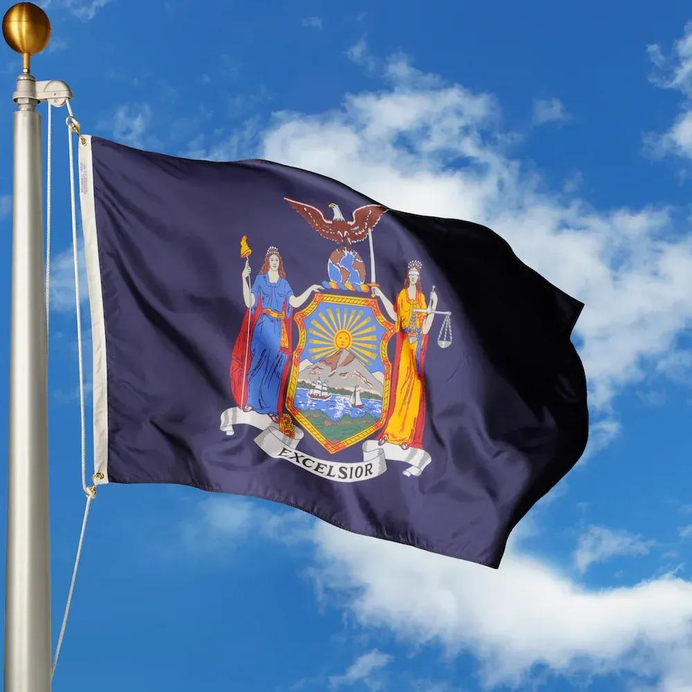New York flag image SVL