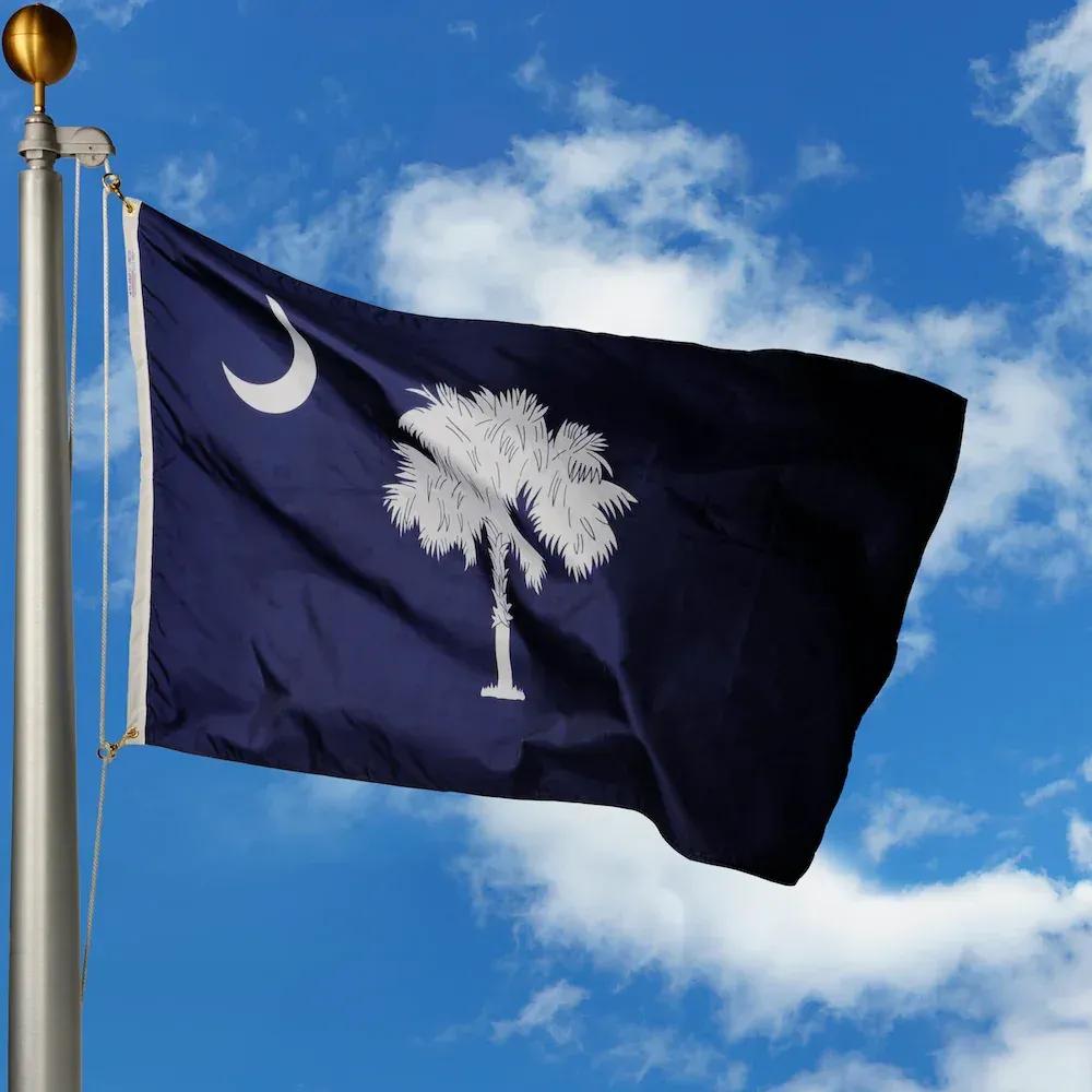 South Carolina flag image SVL