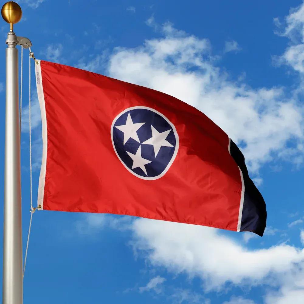 Tennessee flag image SVL