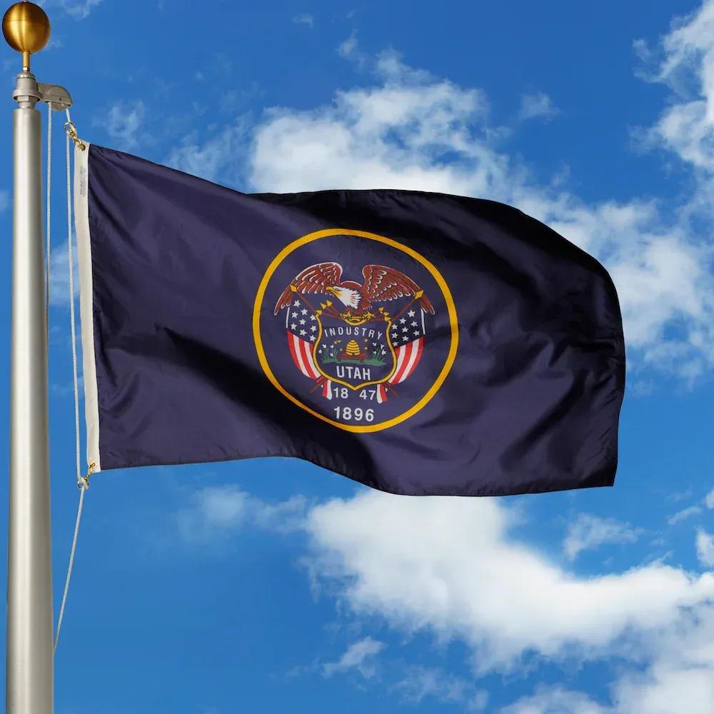 Utah flag image SVL